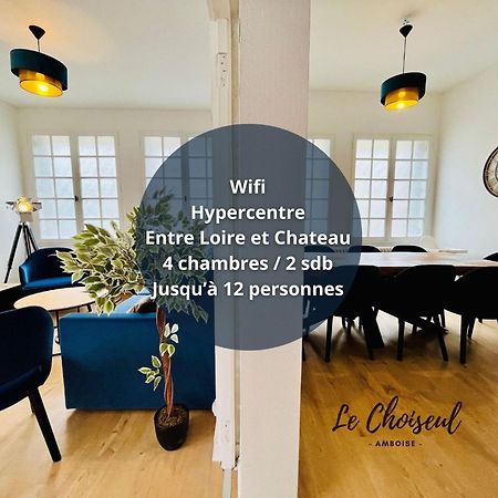 Le Choiseul - T5 Entre Loire Et Chateau Royal - Manoir De La Concorde Амбуаз Экстерьер фото